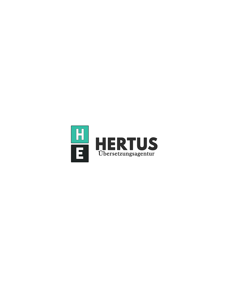 Hertus vertimo biuras logotipo sukūrimas
